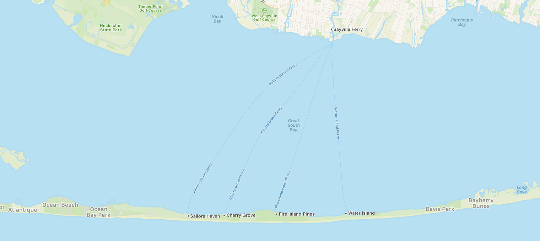 Sayville Ferry Service